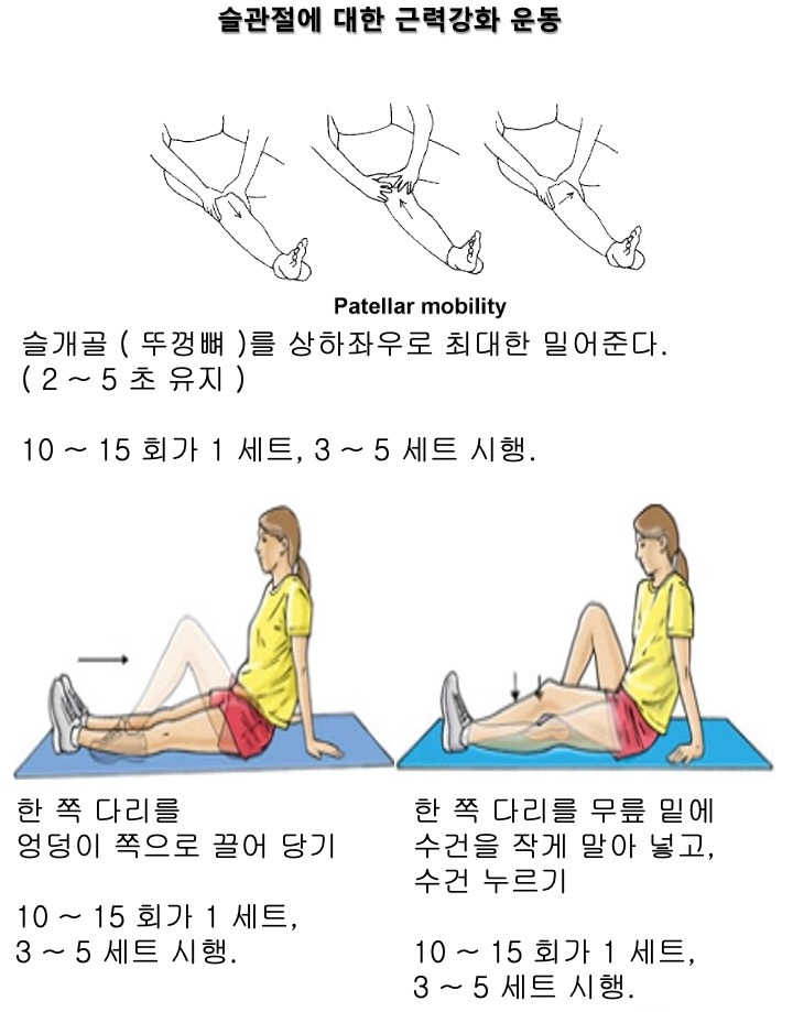 무릎 근력강화 운동 1