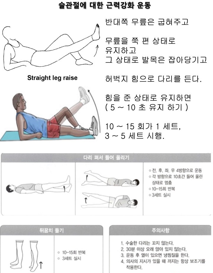 무릎 근력강화 운동 2